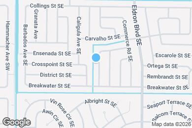 Map image of the property - 1072 Genesee Ave SE