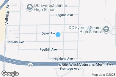 Map image of the property - 1720 Heuss Ave