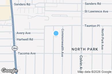 Map image of the property - 201 Lovering Ave