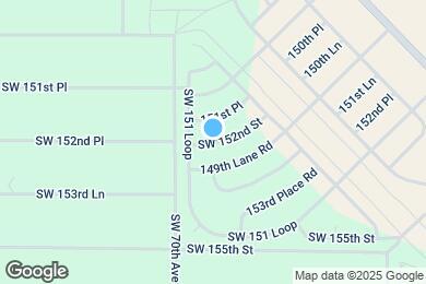 Map image of the property - 6949 SW 152nd St