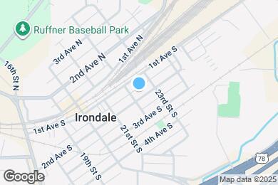 Map image of the property - 2204 2nd Ave S