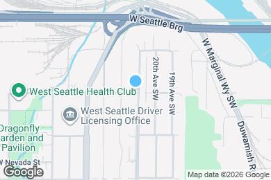 Map image of the property - 3863 21st Ave SW