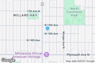 Map image of the property - 1507 Oliver Ave N