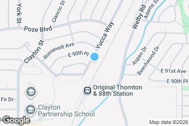 Map image of the property - 9040 Yucca Way