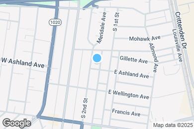 Map image of the property - 4557 S 2nd St