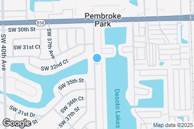 Map image of the property - 3321 SW 32nd Ave
