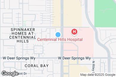 Map image of the property - 6955 N Durango Dr