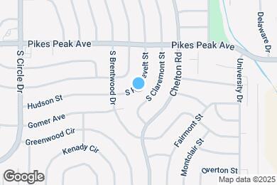 Map image of the property - 49 S Roosevelt St