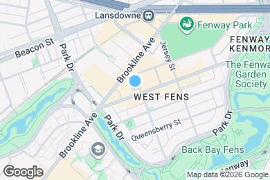 Map image of the property - 1363 B Boylston St