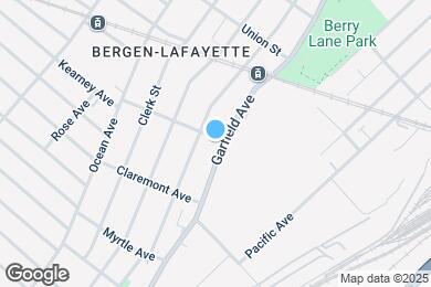 Map image of the property - 115 Carteret Ave