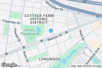 Map image of the property - 1060 Beacon St