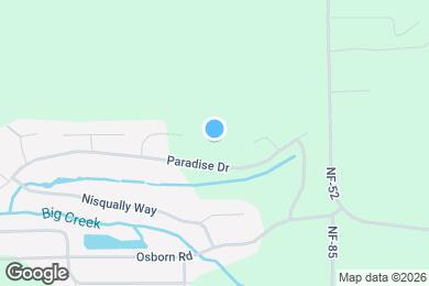 Map image of the property - 164 Paradise Dr