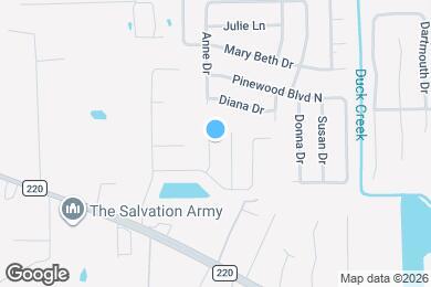 Map image of the property - 1633 Teaberry Dr