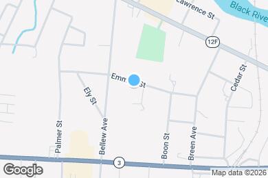 Map image of the property - 849 Emmett St