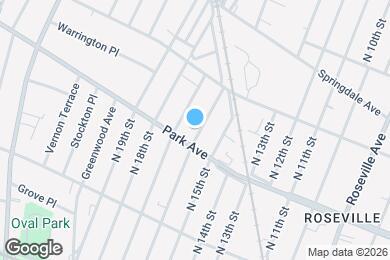 Map image of the property - 155 N 16th St