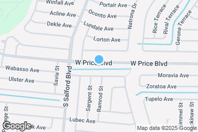 Map image of the property - 3765 W Price Blvd