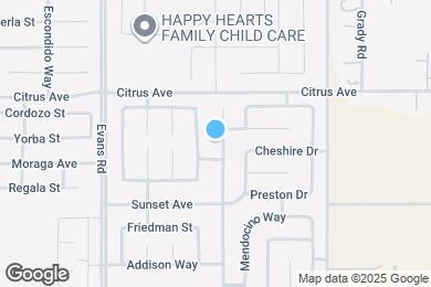 Map image of the property - 1898 El Nido Ave