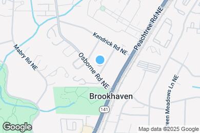 Map image of the property - 2728 Tallulah Dr NE