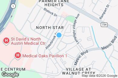 Map image of the property - 12318 Dellrey Dr