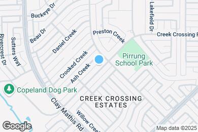 Map image of the property - 2721 Creek Crossing Rd