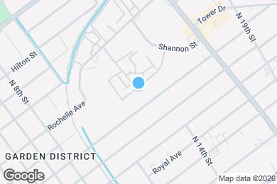 Map image of the property - 1430 Erin Ave