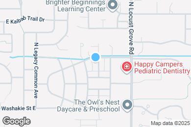 Map image of the property - 3965 N Heritage View Ave