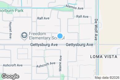 Map image of the property - 7662 E Gettysburg Ave