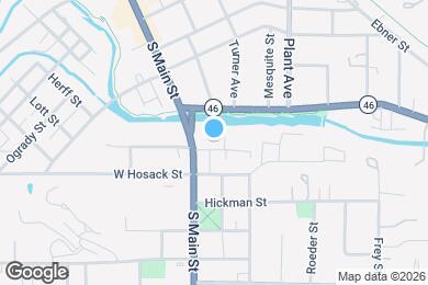 Map image of the property - 116 E Evergreen St