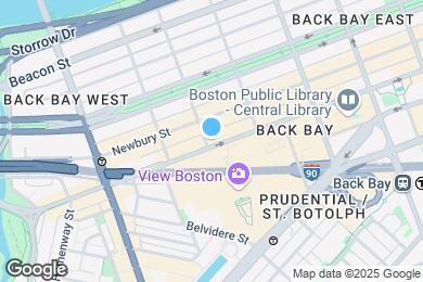 Map image of the property - 883 Boylston St