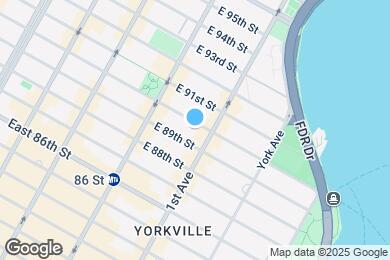 Map image of the property - 334 E 90th St
