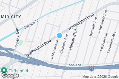 Map image of the property - 2216 S Marvin Ave