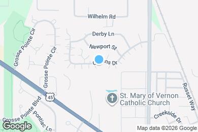 Map image of the property - 1325 Orleans Dr