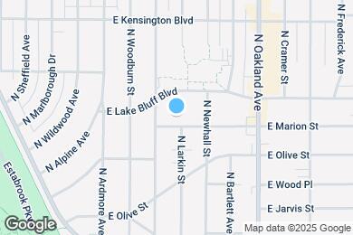 Map image of the property - 1522 E Marion St