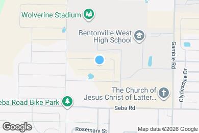 Map image of the property - 1050 Sunshine Ct