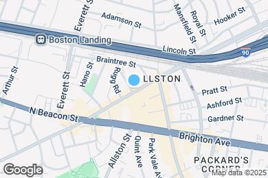 Map image of the property - 431 Cambridge St