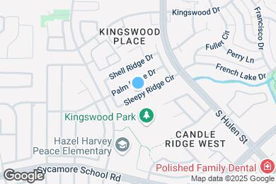 Map image of the property - 4804 Sleepy Ridge Cir