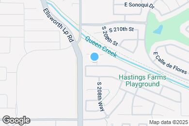 Map image of the property - 20856 E Arroyo Verde Dr
