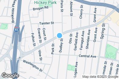 Map image of the property - 112 Dudley St