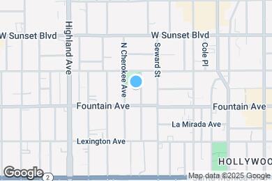 Map image of the property - 1325 N June St