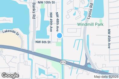 Map image of the property - 630 NW 48th Ave
