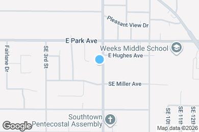 Map image of the property - 3310 SE 5th St