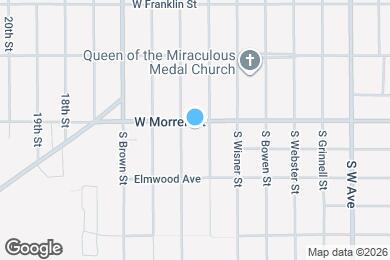 Map image of the property - 1311 W Morrell St