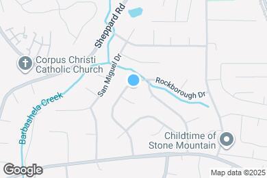 Map image of the property - 627 Rockborough Dr