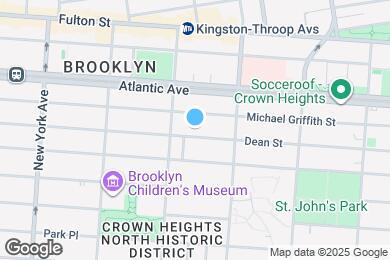 Map image of the property - 1445 Dean St