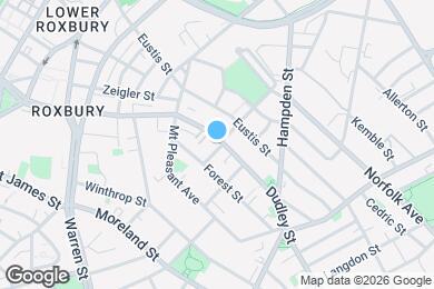 Map image of the property - 301-305 Dudley St.