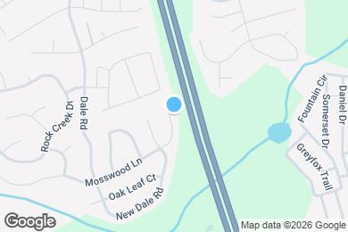 Map image of the property - 3639 Mosswood Ln
