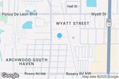 Map image of the property - 721 New York St