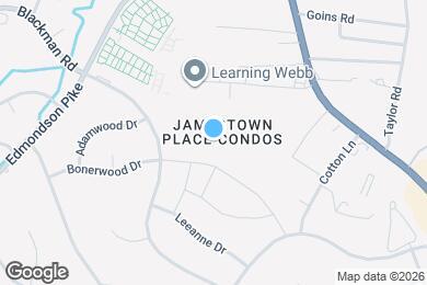 Map image of the property - 400 Adamwood Dr