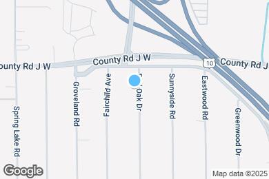 Map image of the property - 8460 Red Oak Dr