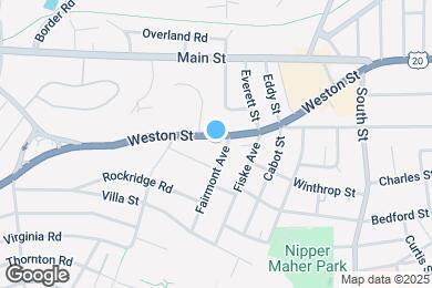 Map image of the property - 144 Weston St